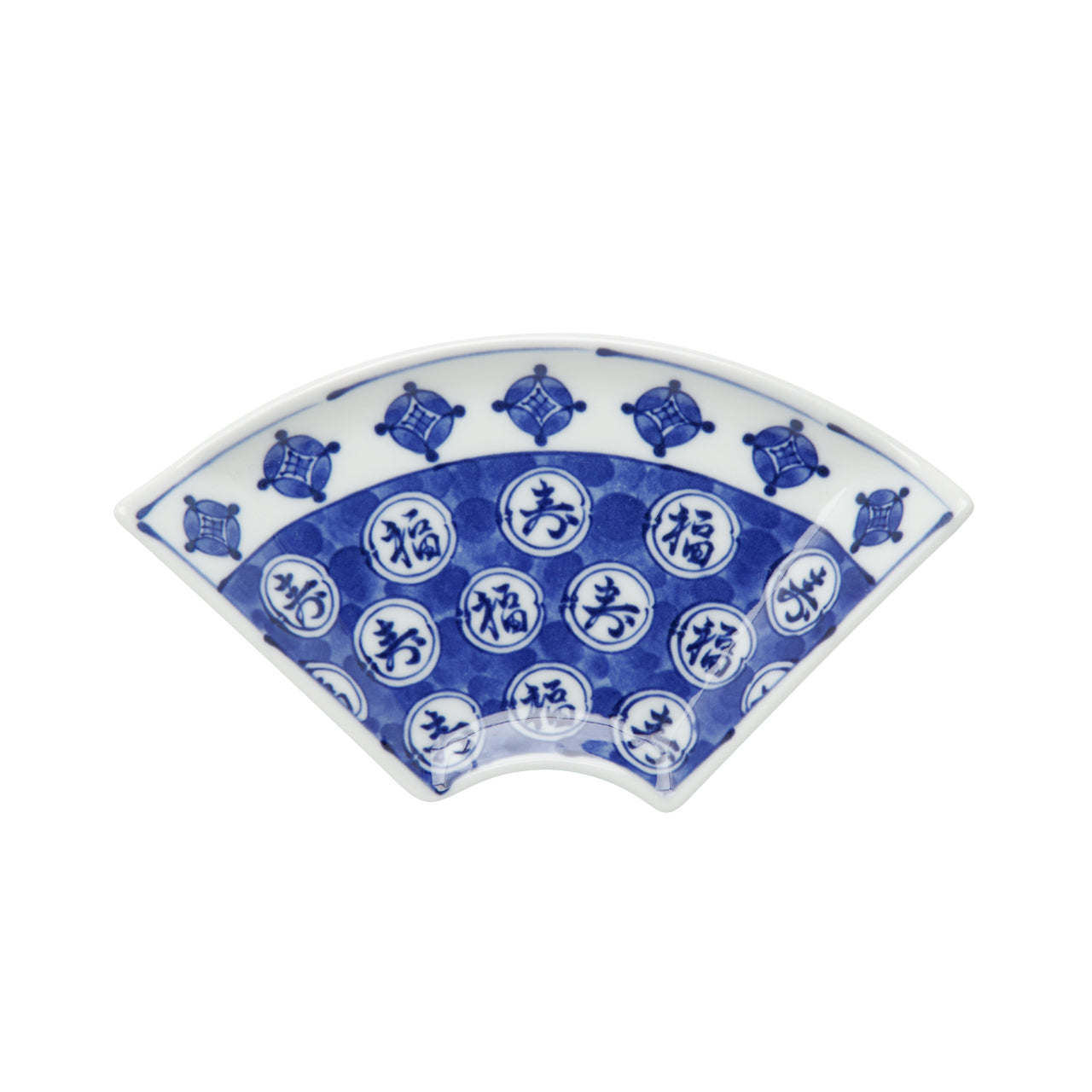 波佐見焼 丸紋福寿 扇皿 16cm 高山陶器の通販｜Studio1156 – 【公式