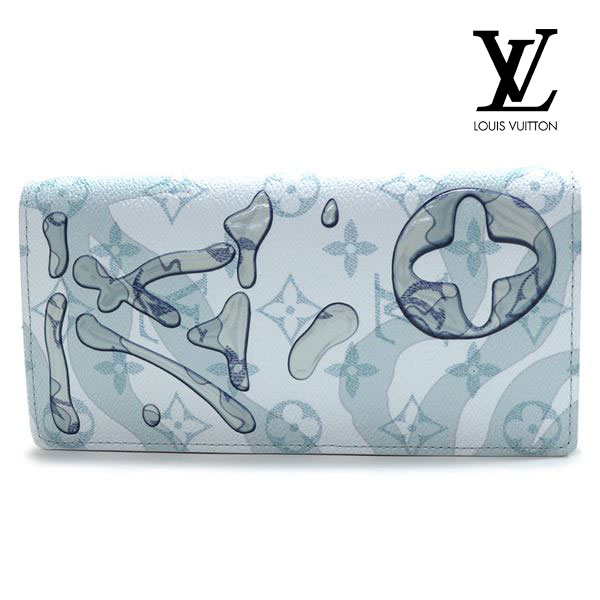 楽天市場】ルイヴィトン 二つ折り長財布 メンズ LOUIS VUITTON Wallet