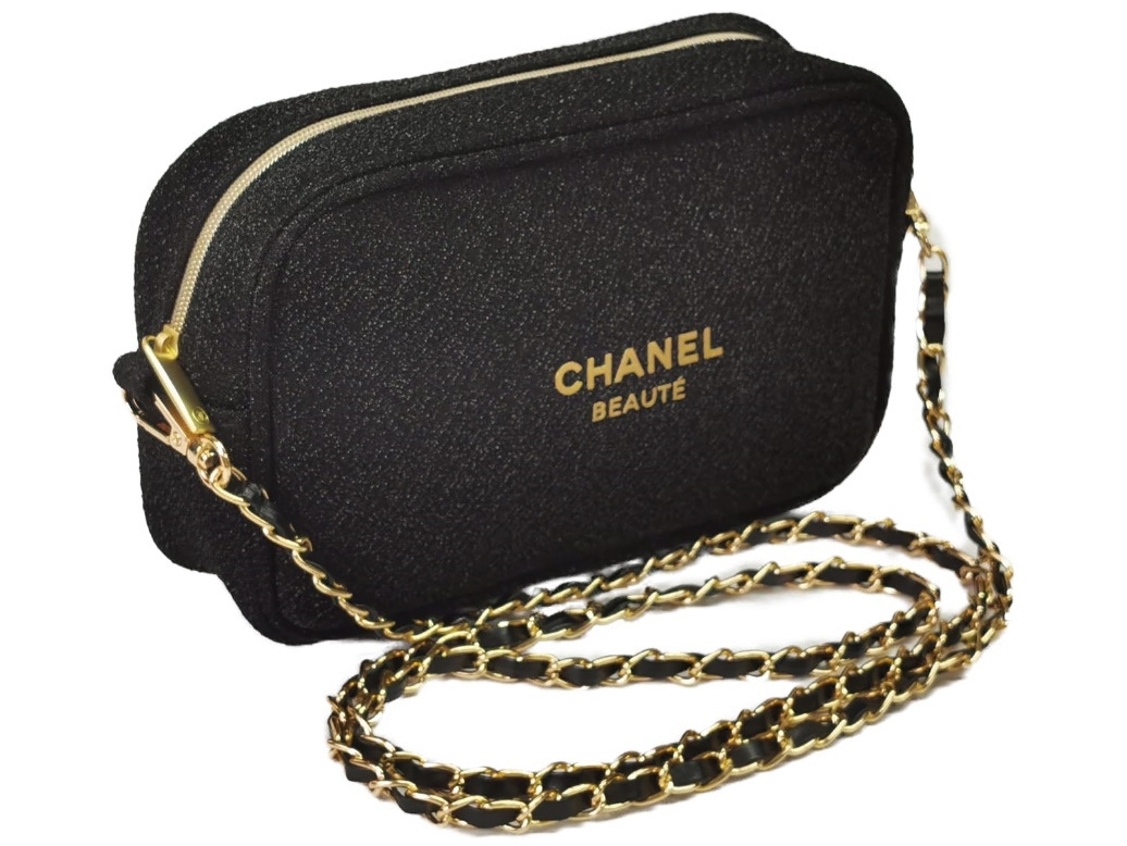 楽天市場】CHANEL NOVELTY シャネル ロゴ入化粧ポーチ Dカン CCロゴ