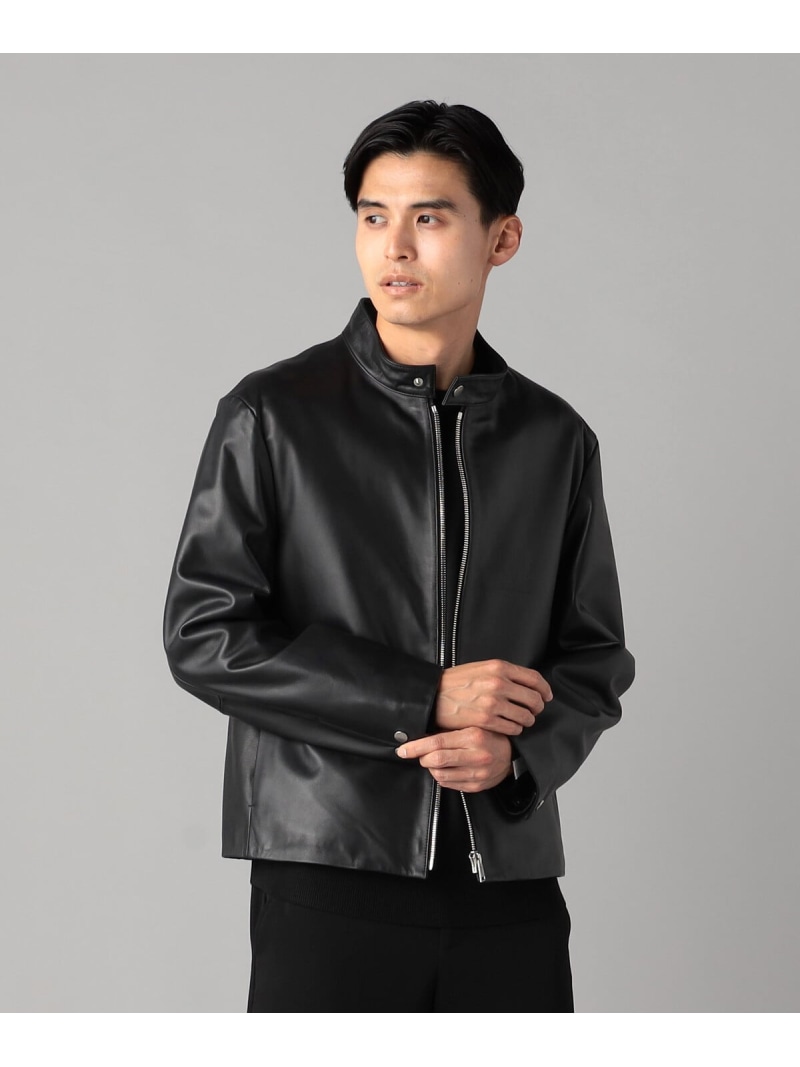 楽天市場】【SALE／10%OFF】ラムナッパ シングルライダースブルゾン