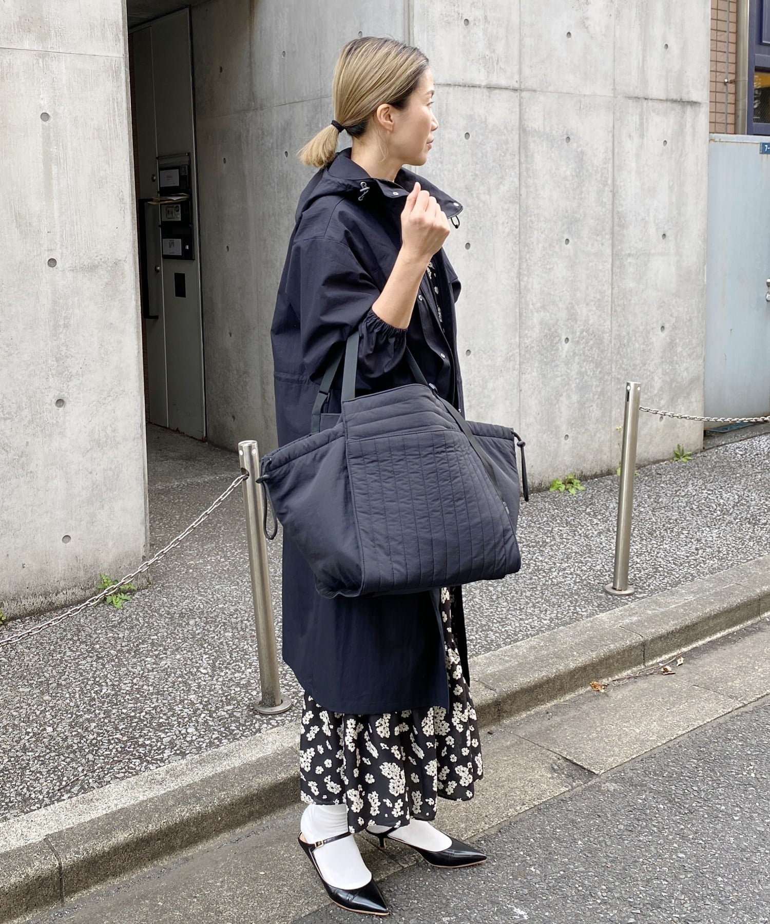 SUPERTHANKS BOX｜洗える キルティングトートマザーズバッグ(M