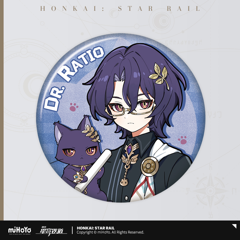 崩壊：スターレイル ちびっこネコ 缶バッジ Vol.1｜HAKUTEA