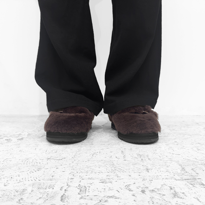 MATSUFUJI [ x SUICOKE Mouton Shoes ] BROWN | ロイド・エフ