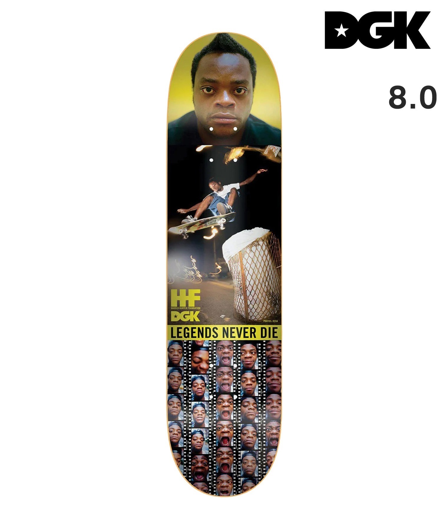 DGK ディージーケー スケートボード デッキ 8.0inch Street Soldier
