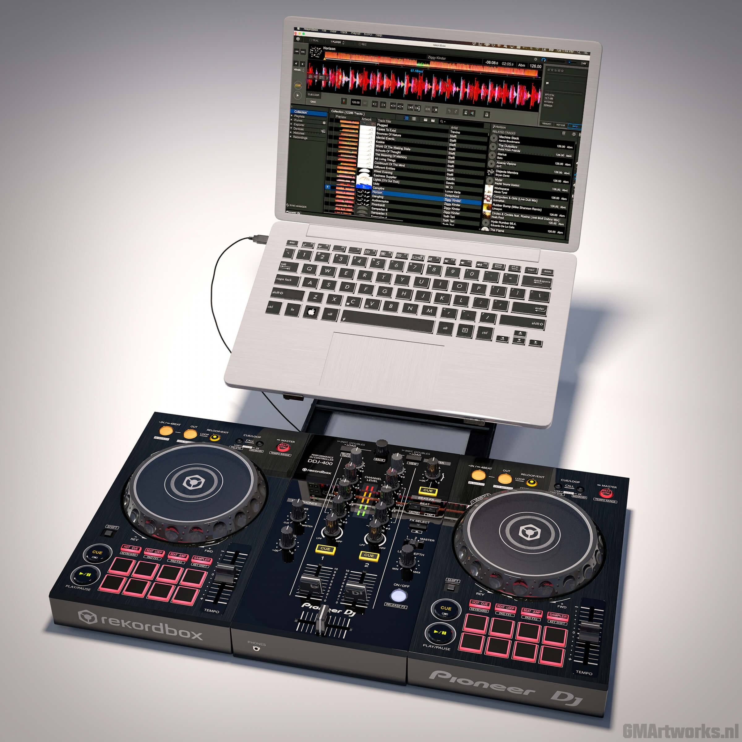 Pioneer DJ DDJ-400 DJコントローラー DDJ-400 PCDJコントローラー