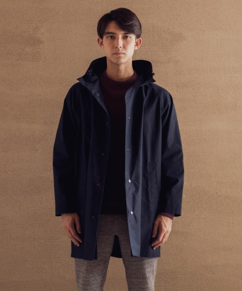 Jackman（ジャックマン） コート ジャケット Back Nep Hoody Coat