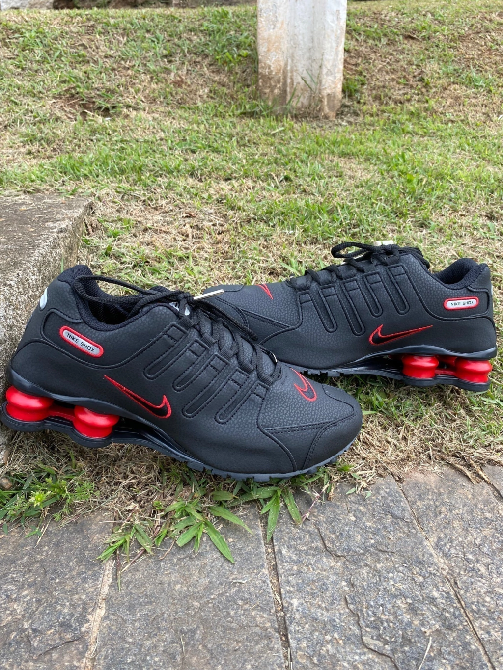 Shox NZ Preto Com Vermelho - Comprar em Et outlet