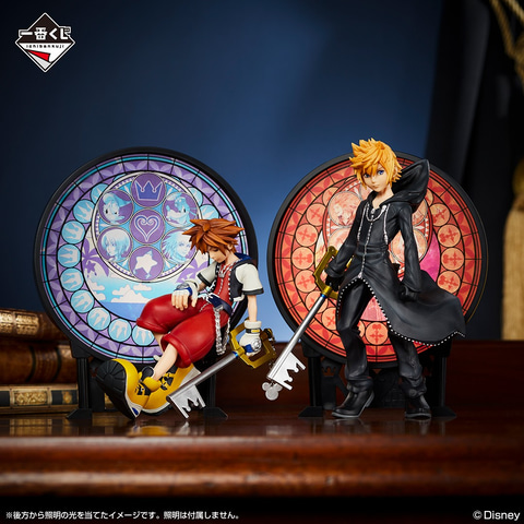ソラやロクサスのスタチューも取り揃えた「一番くじ KINGDOM HEARTS