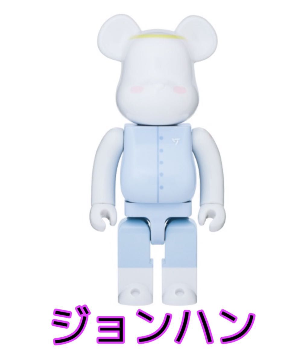 新品【エスクプス】seventeen BE@RBRICK ベアブリック 400% メディコム