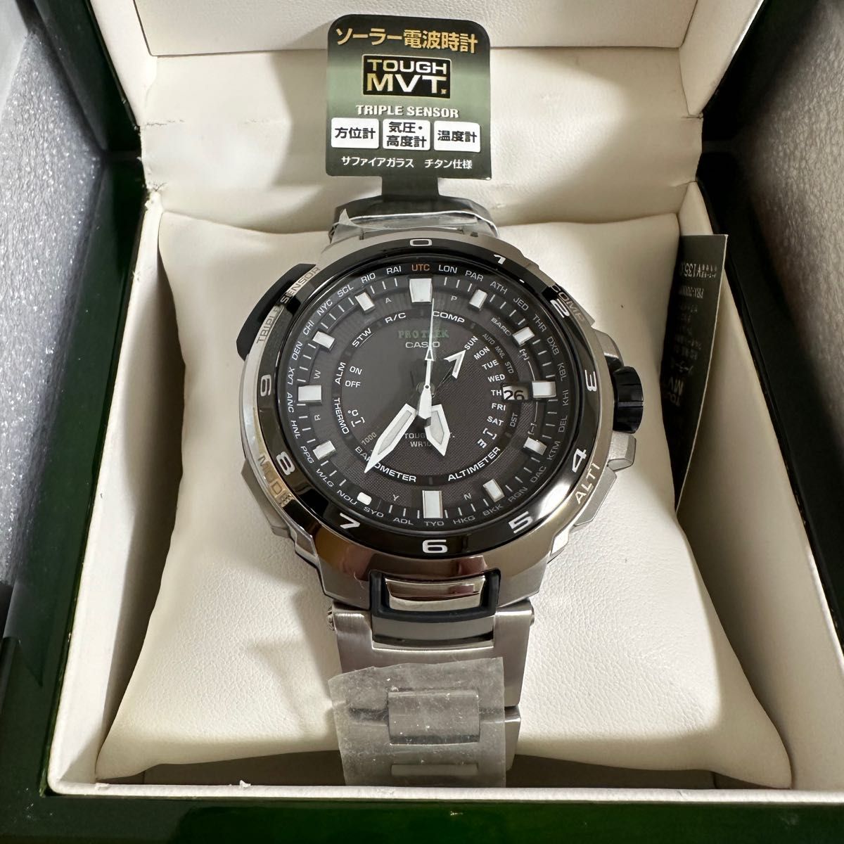 新品未使用】CASIOプロトレックPRX-7000T-7JFマナスル｜Yahoo!フリマ