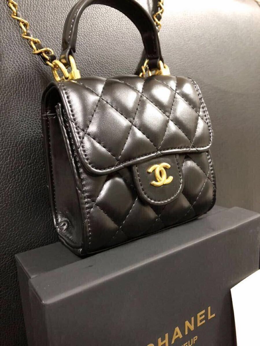新品 CHANEL シャネル ノベルティ ショルダーバッグ ミラー付き