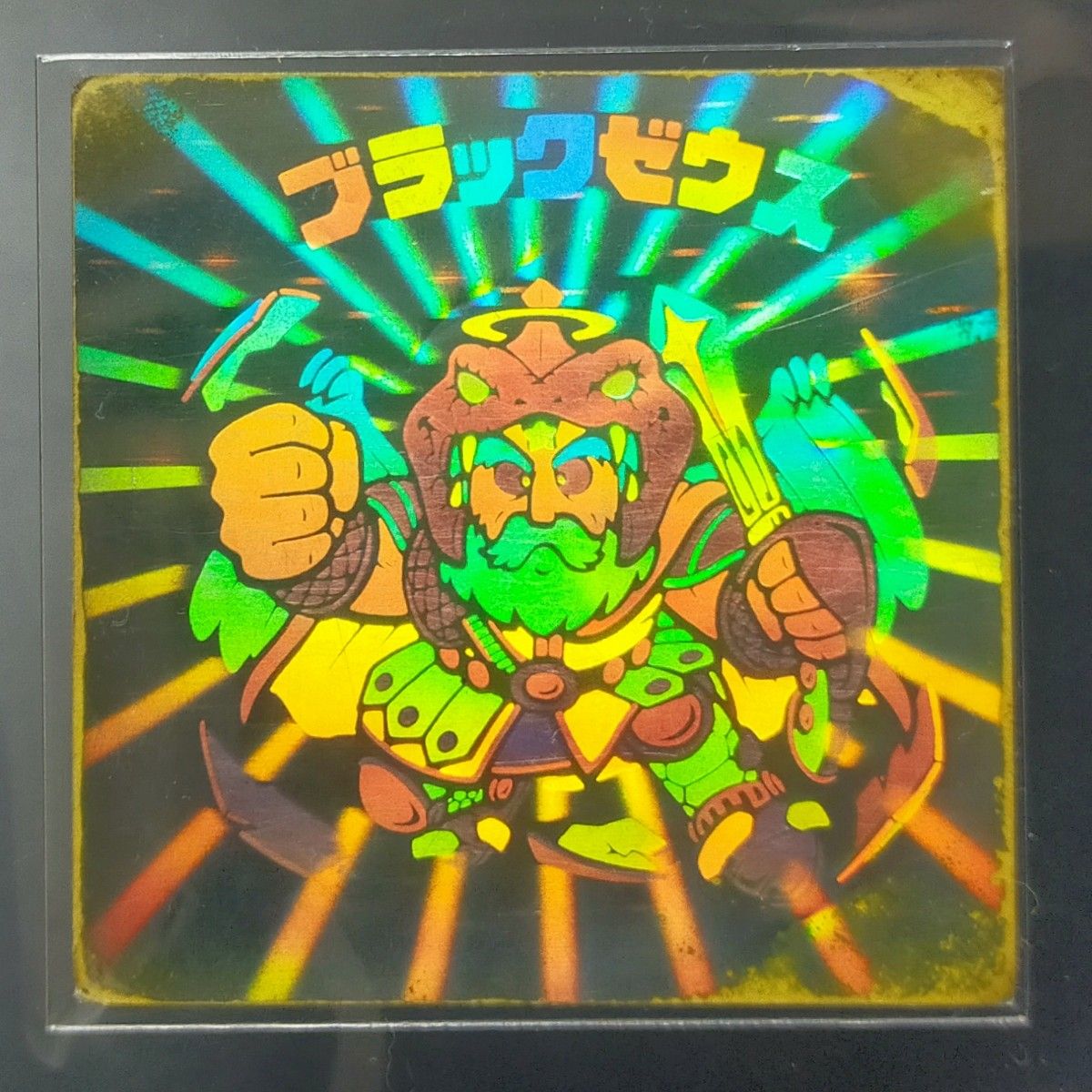 旧ビックリマン ブラックゼウス 6弾 ヘッド ホロ チョコ版｜Yahoo