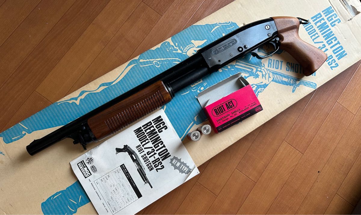 MGC製 M31 RS2 ショットガン ピストルグリップタイプ シェル 外箱付き