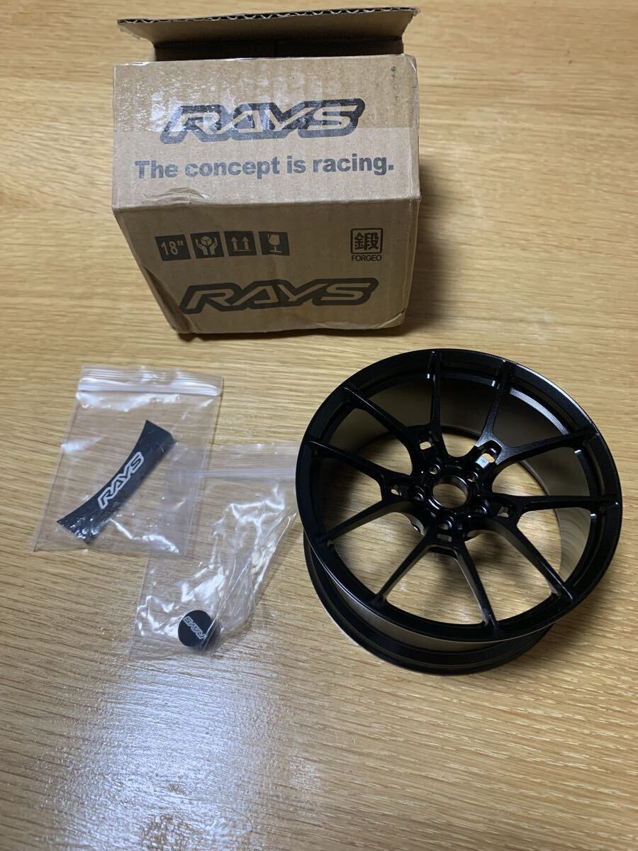 新品未使用》ミニチュアオブジェ レイズ RAYS G025 ホイール 1/5