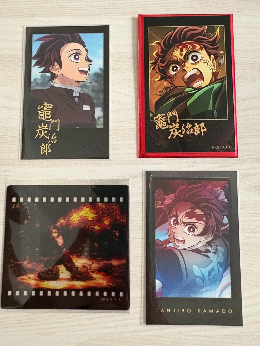 鬼滅の刃 ufotable DINING お楽しみくじ チェキ風ブロマイド クリア