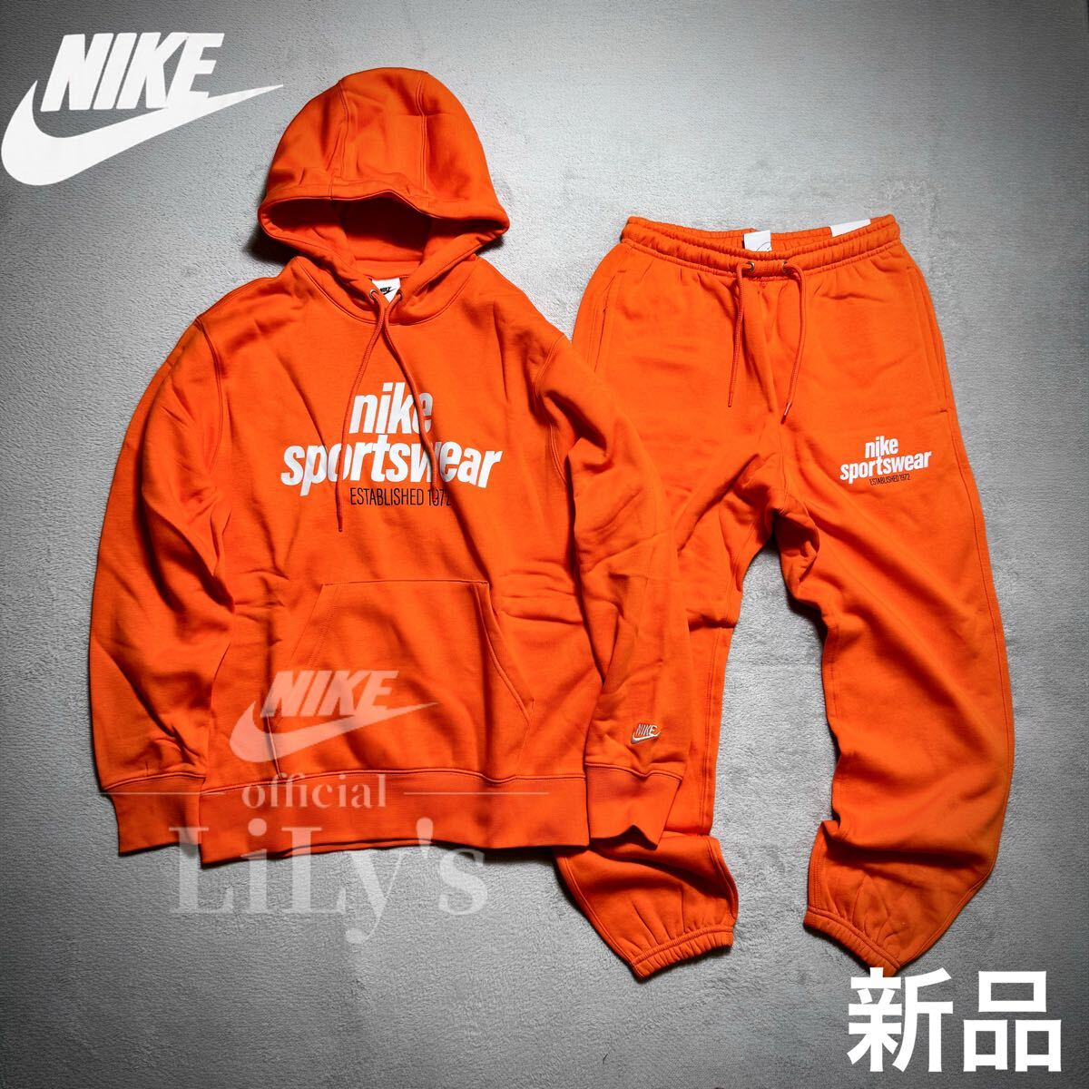 XLサイズ】NIKE上下セットアップ 定価19 800円 プルオーバーパーカー