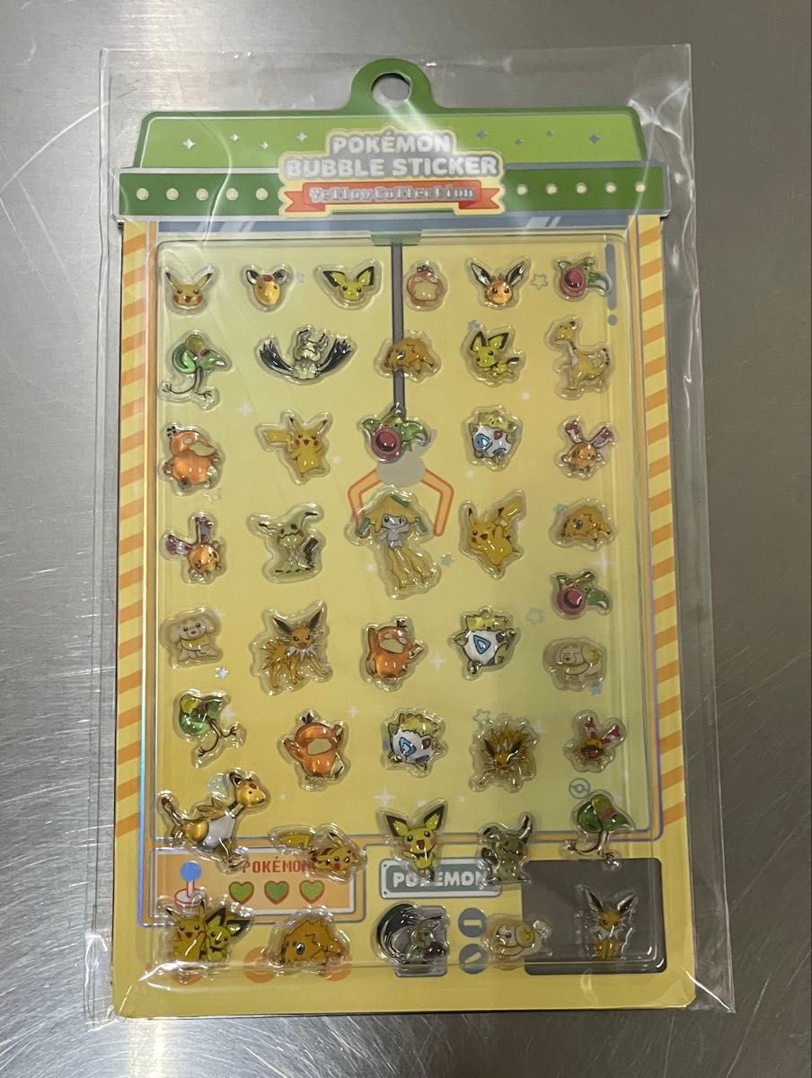 韓国限定 ポケモン ポップアップ バブルステッカー 8種コンプリート