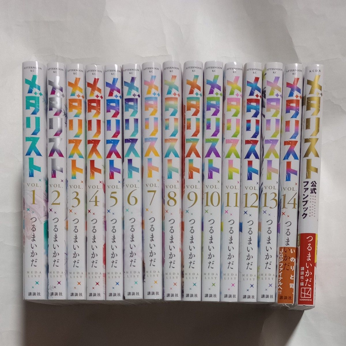 メダリスト つるまいかだ 1〜14巻 全巻＆公式ファンブック 合計15