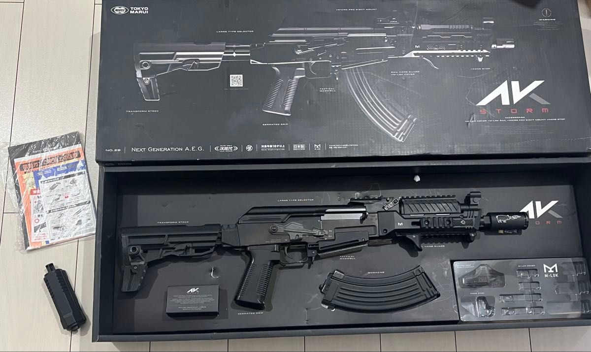 東京マルイ 次世代電動ガン AKストーム AK-47 AK Storm 外装カスタム