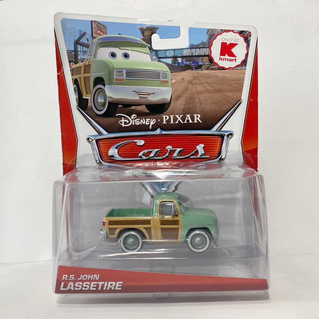 カーズ MATTEL ONLY AT Kmart R S JOHN LASSETIRE マテル Kマート限定