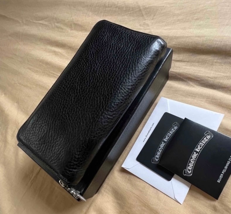 CHROME HEARTS クロムハーツ REC F ZIP#2 プレーンウォレット 財布