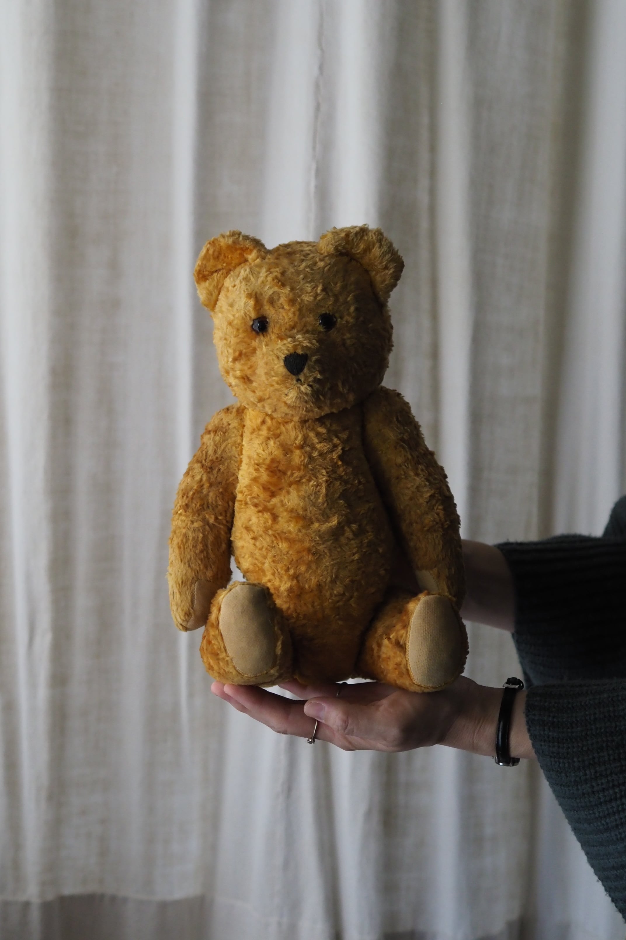 お腹ぽんぽこりんクマさん-vintage teddy bear | アンティーク