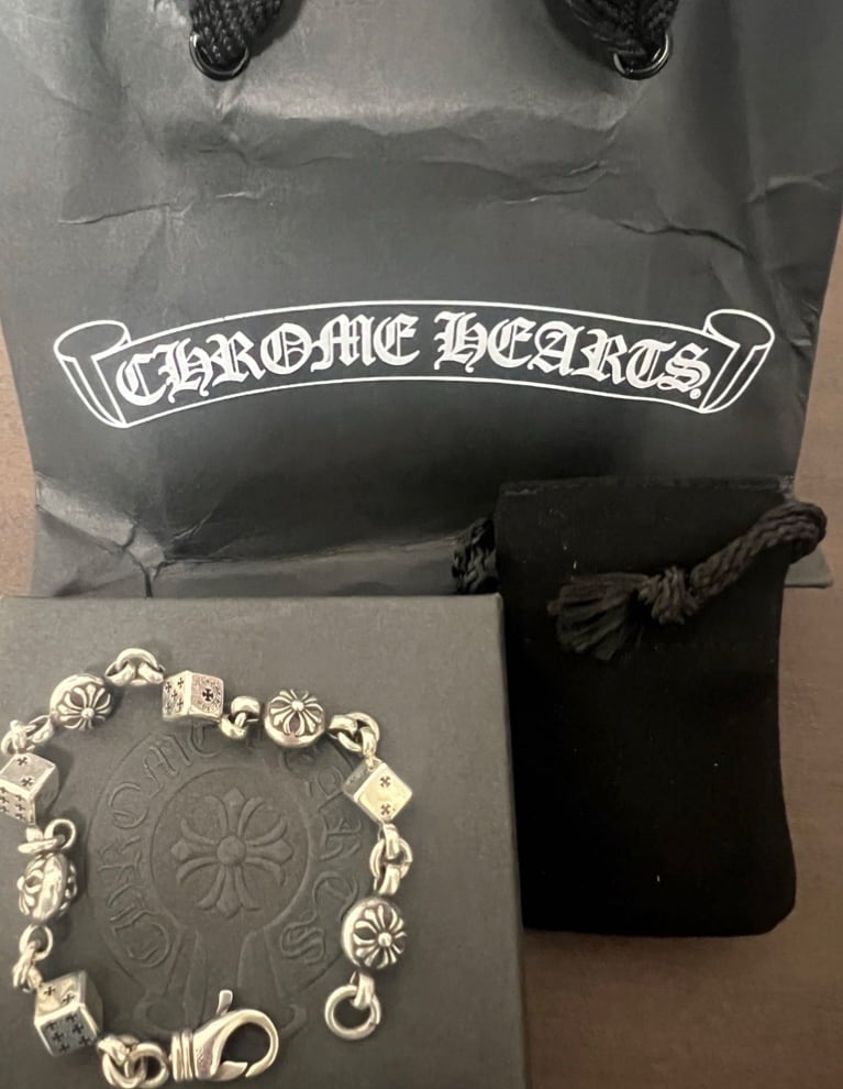 CHROME HEARTS クロムハーツ ダイス サイコロ ブレスレット | chromehearts