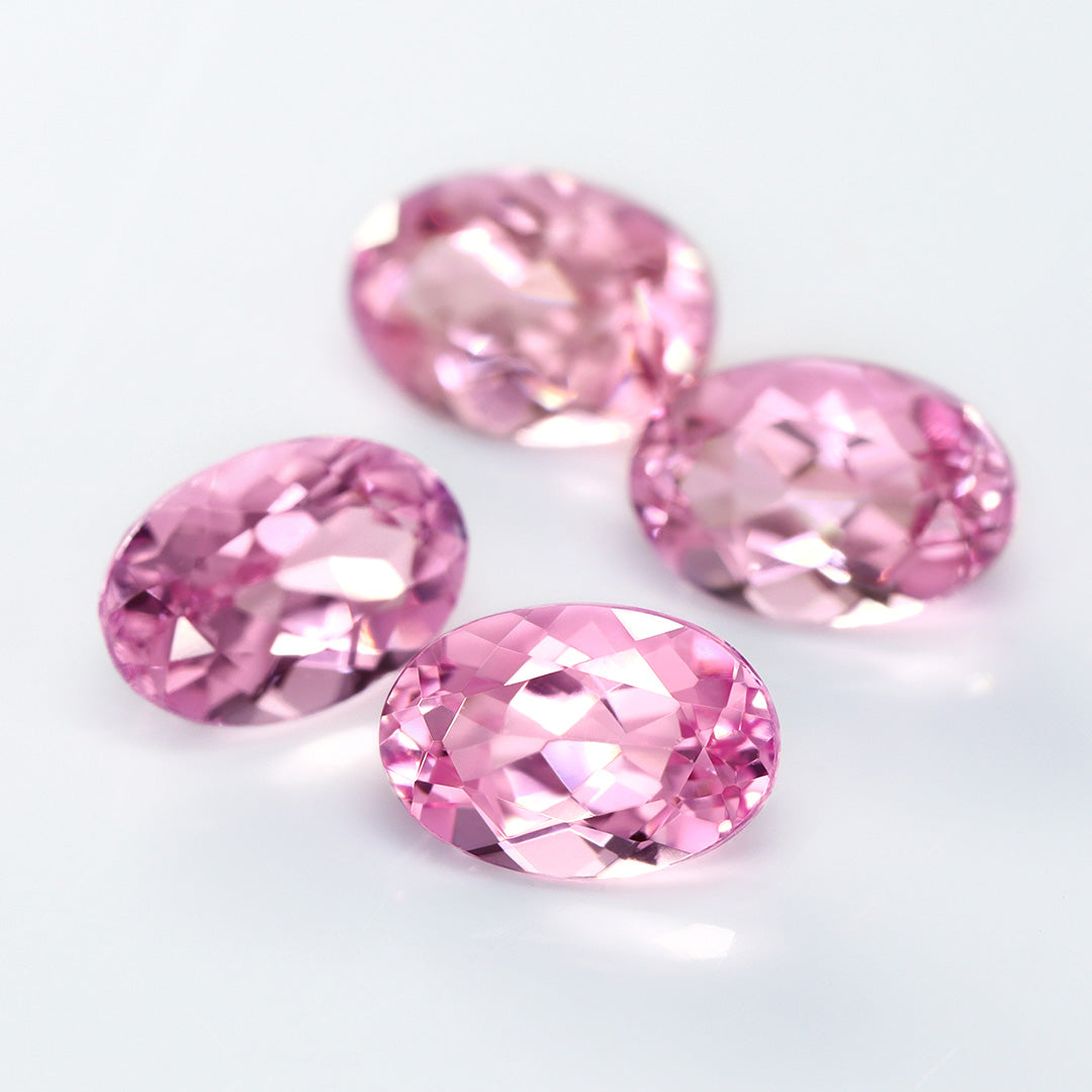 ビズー公式】モルガナイト(ローズピンクカラー)×ダイヤモンド K10