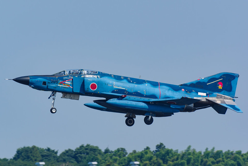 洋上迷彩のRF-4EファントムIIを百里基地へ撮りに行く – 酔人日月抄