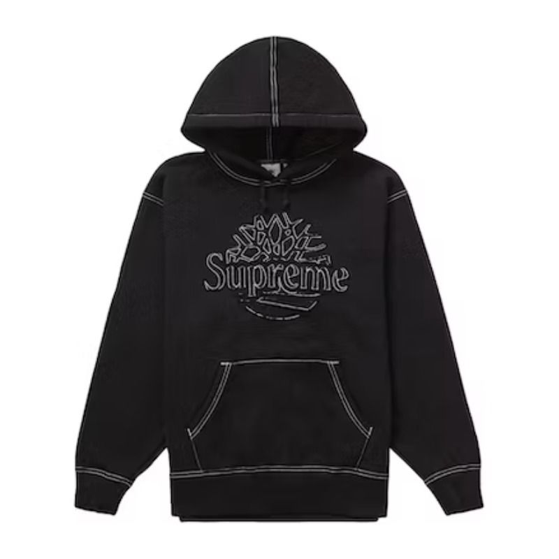 希少☆ Supreme x Timberland ダブルロゴパーカー (Supreme/パーカー