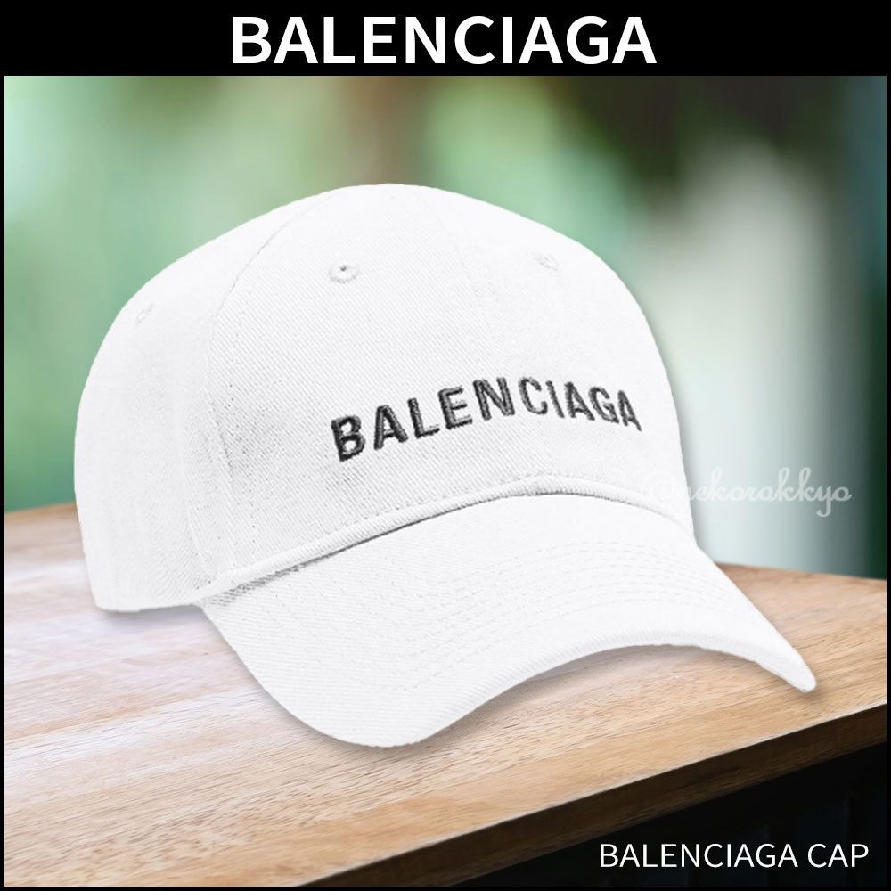 BALENCIAGA＊BALENCIAGA CAP ベースボールキャップ＊送込 (BALENCIAGA