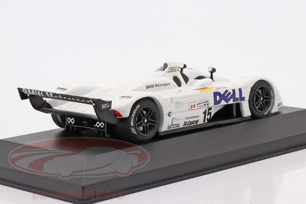 Ixo 1:43 BMW V12 LMR #15 Winner 24h LeMans 1999 Winkelhock, Dalmas