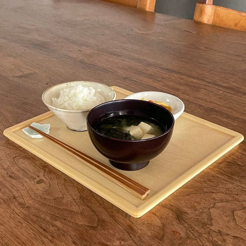 野つけうるし｜3.8寸汁椀｜LuLu 縷縷