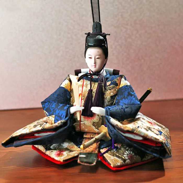 工房で職人が作り込んだ男雛と女雛の雛人形【れいめい雛】ひな祭りの