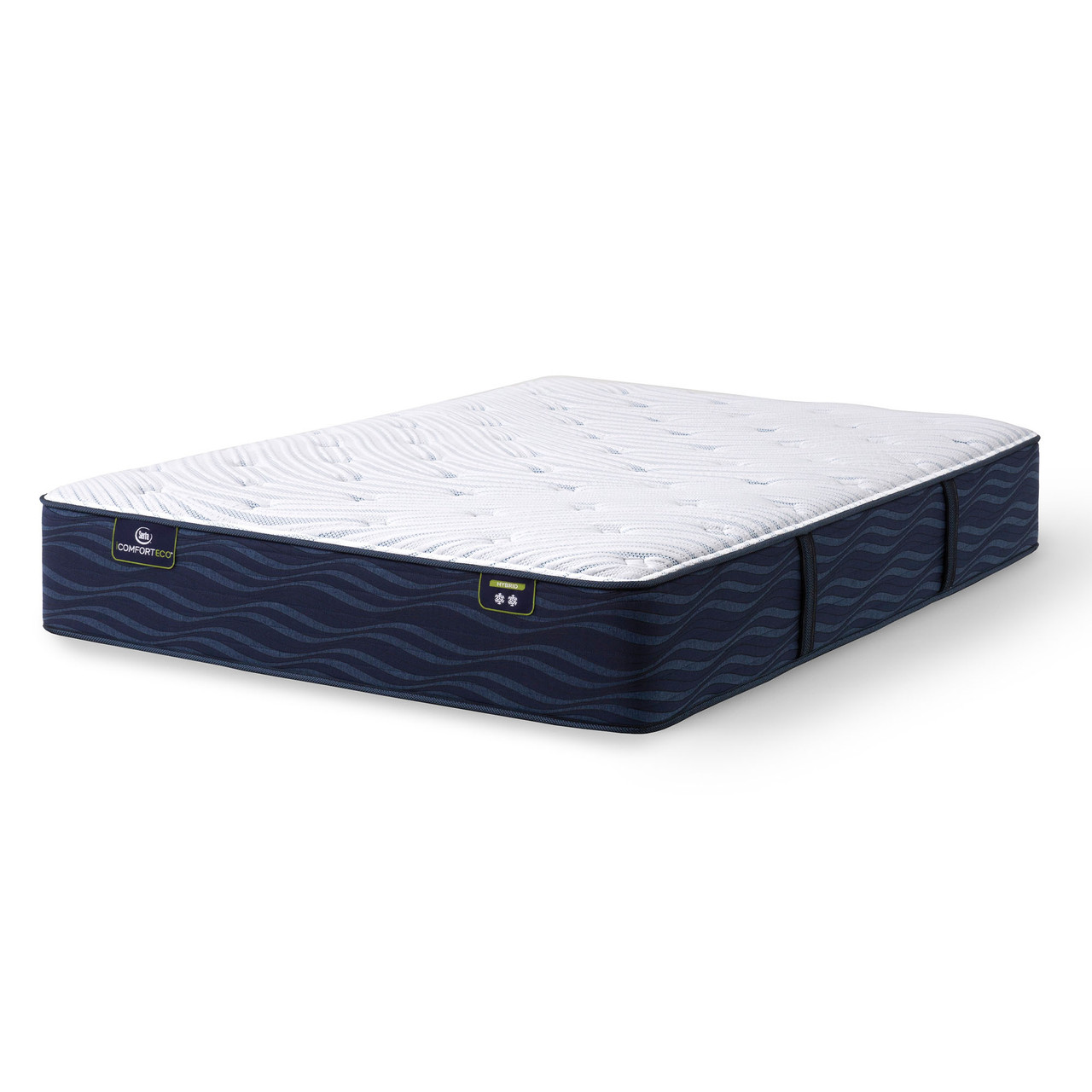 Serta iComfortECO Quilted Hybrid Q15GL Plush Mattress - DealBeds.com