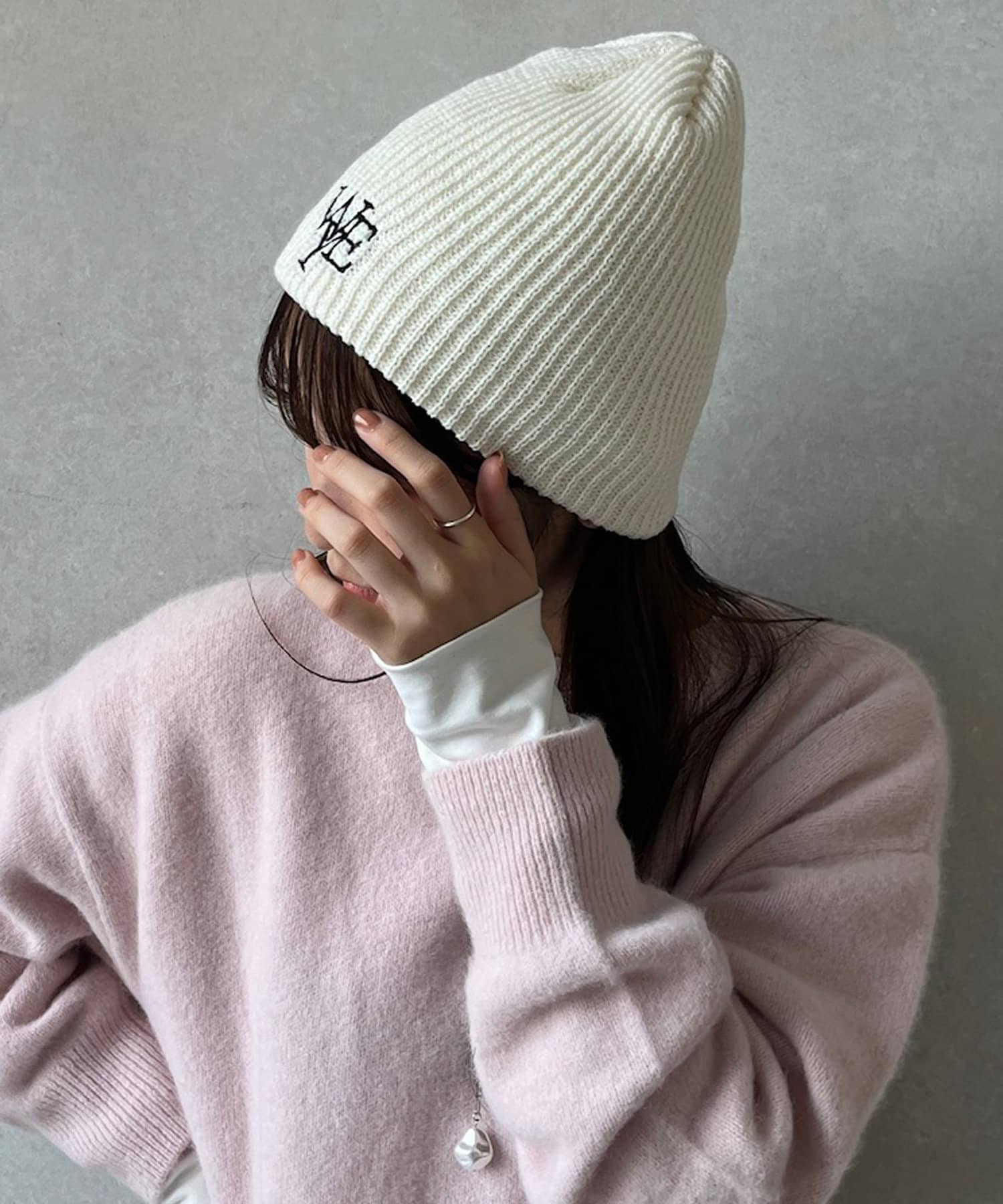 ロゴ刺繍ニット帽 | DOUDOU(ドゥドゥ)レディース | PAL CLOSET(パル