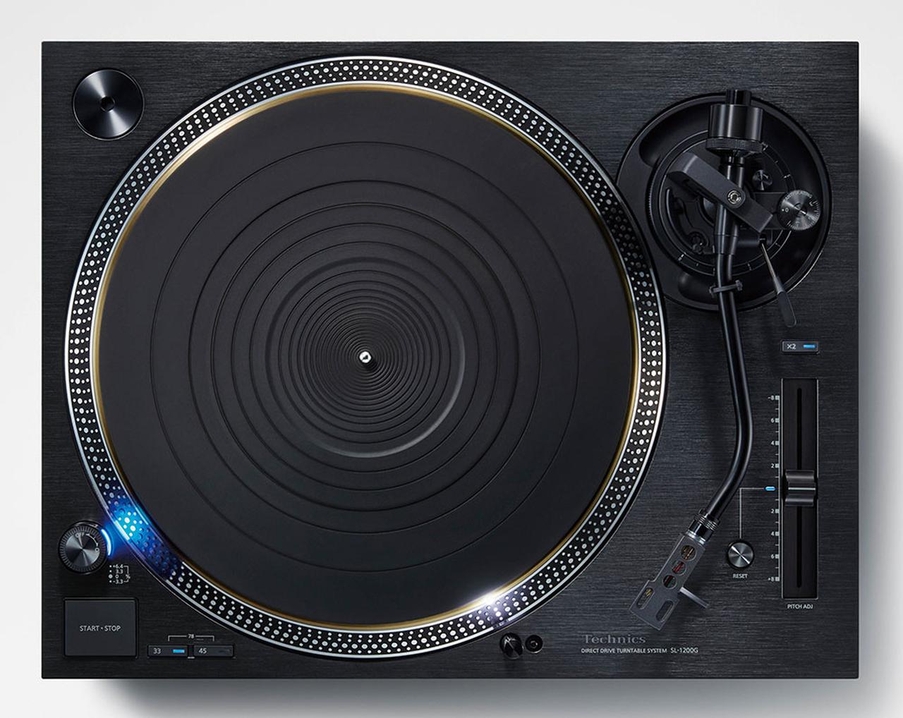 テクニクスが、アナログターンテーブル「SL-1200G」にブラックモデルを