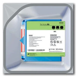 20 Gauge x 3/4 Inch, Huber Needle Set PAK with Y-Site | Preferred