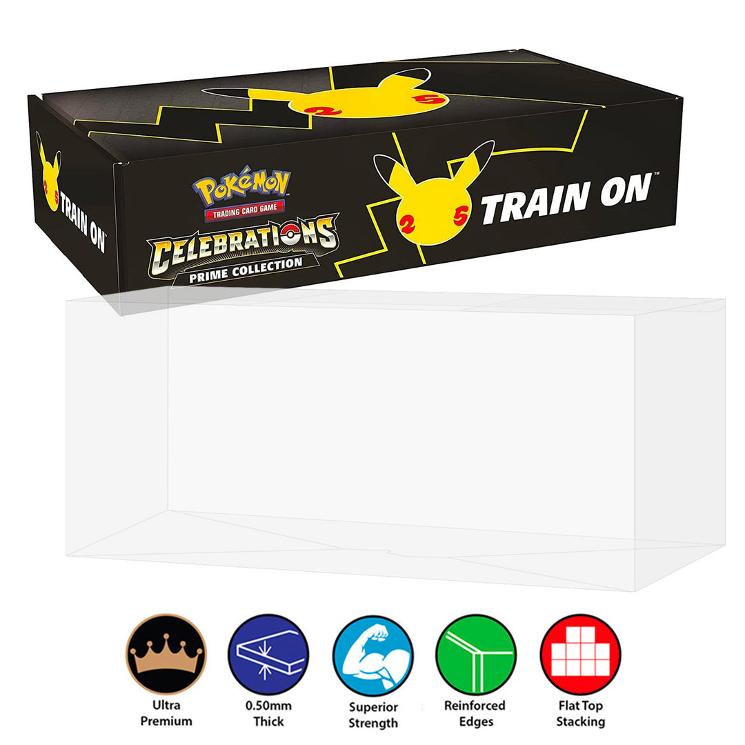 POKEMON TCG Celebrations 25th Anniversary Amazon Prime Box