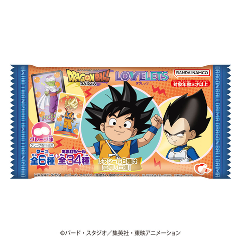 ドラゴンボールDAIMA LOVELETS」が発売決定！おまけシールは全34種