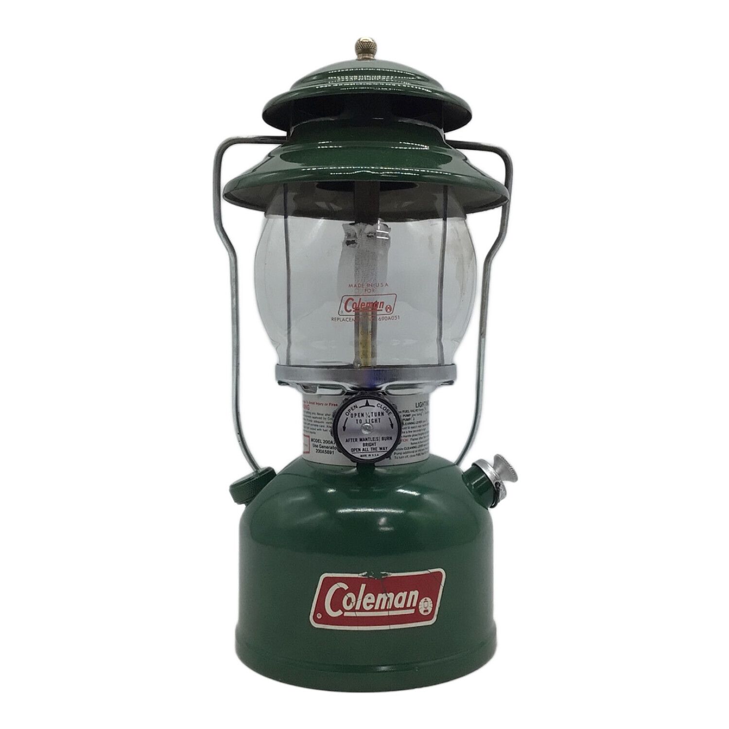 Coleman (コールマン) 200A 最終型 グリーン グローブ流用品使用