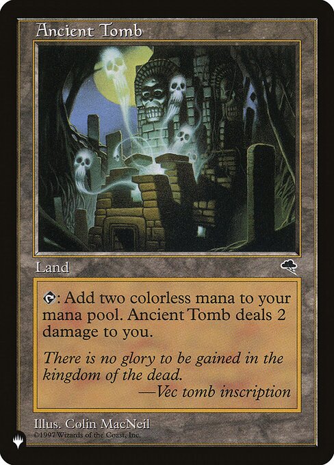 古えの墳墓/Ancient Tomb》[UMA] 土地R | 日本最大級 MTG通販サイト