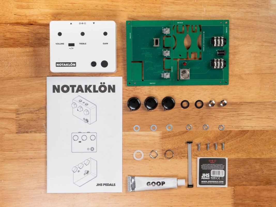 Build your own Klon for under £100 with JHS's new NOTAKLÖN