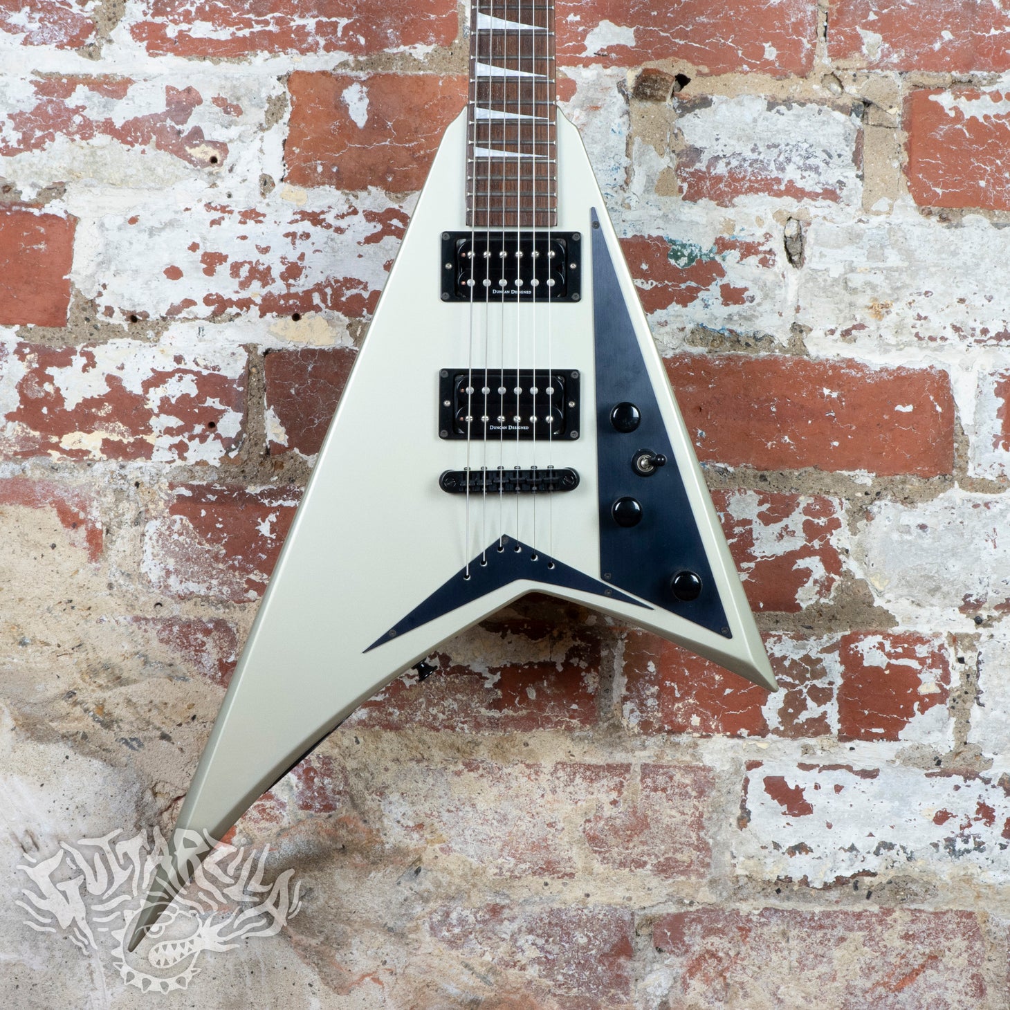 Grover Jackson Randy Rhoads Flying V RR-C.U-50 1996 Pewter