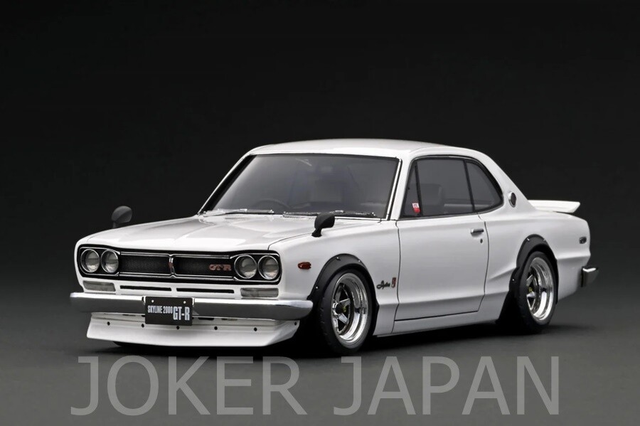 Ignition Model IG3235 1/18 NISSAN Skyline 2000 GT-R (KPGC10) White