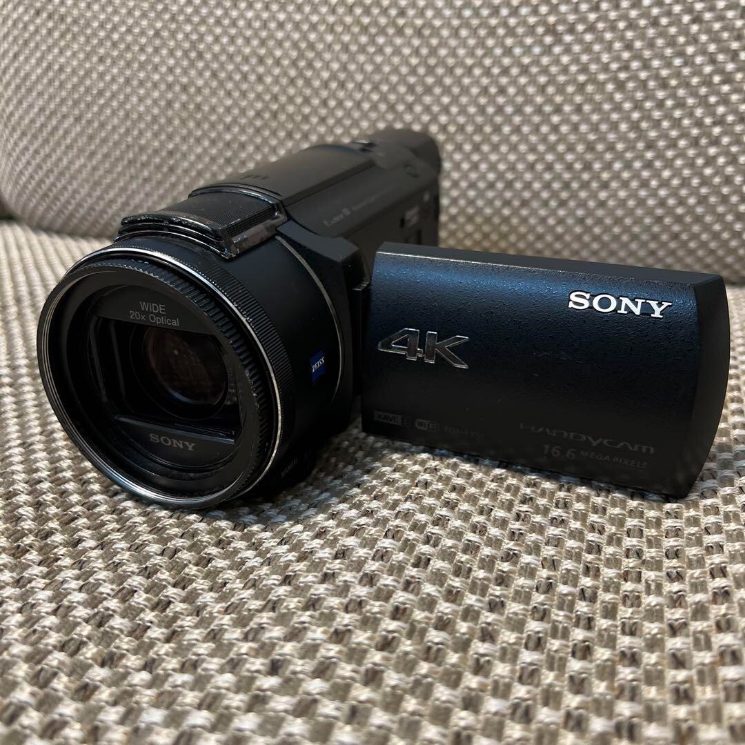 SONY 4K HANDYCAM FDR-AX55 16.6MEGA PIXELS Video Camera | eBay