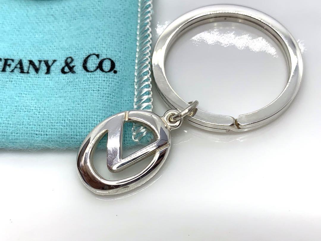Tiffany Lexus Collaboration Emblem Keyring Keychain Rare Old