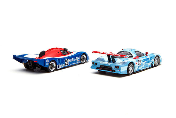 Kyosho 1/64 NISSAN R91CP. NISSAN R390 GT1 set Die-cast model car
