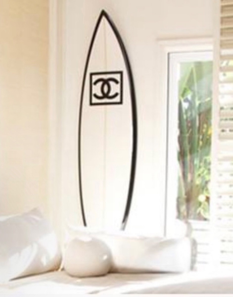 CHANEL Surfboard - Wall Hanging Art | eBay