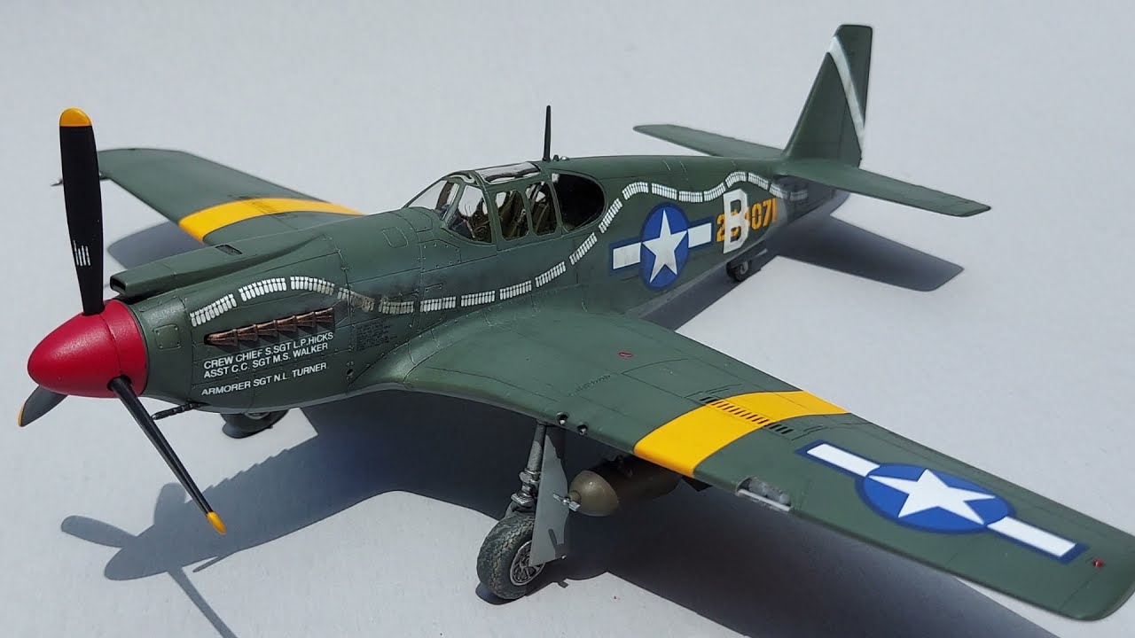 Accurate Miniatures 1:48 A-36 Apache Review - Best Early P-51 Kit